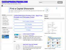 Tablet Screenshot of carisoprodolpharm.com
